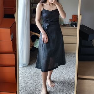 Marni black long dress